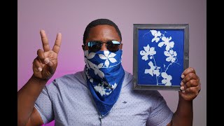 Full Cyanotype tutorial paper fabric and photos [upl. by Onitsoga704]