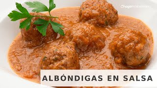 ALBÓNDIGAS EN SALSA  La receta de Karlos Arguiñano [upl. by Acyssej]