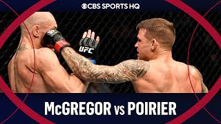 Conor McGregor vs Dustin Poirier Poirier stuns McGregor for 2nd round TKO  UFC 257  CBS Sports HQ [upl. by Anerdna145]