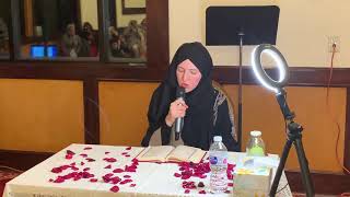 Beautiful Quran recitation by sister Jennifer Grout [upl. by Amin]