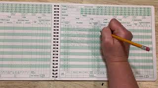 Keeping a Basketball Scorebook [upl. by Lrat361]