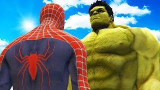 BIG HULK VS SPIDERMAN  THE INCREDIBLE HULK VS SPIDERMAN 2002 [upl. by Constantia661]