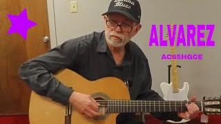 Alvarez AC65HCE Nylon String Guitar Demonstration [upl. by Imef]