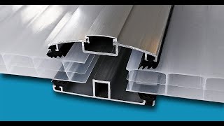 Pergola Cover  Polycarbonate Roof System  Alternative to Glass Roof [upl. by Ahsiekam682]