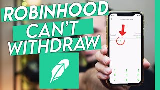 Why You Cant Withdraw Your Money From Robinhood [upl. by Nissy]