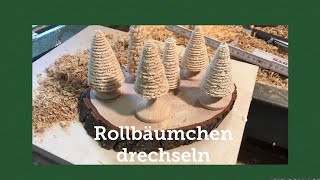 Rollbäumchen drechseln [upl. by Elyak21]