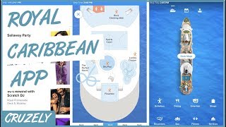 Royal Caribbean Full App Walk Through [upl. by Anwahsal]