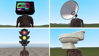 OTHER SIREN HEADS COMPILATION Garrys Mod Trevor Henderson [upl. by Lorene]