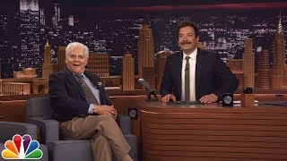 Jimmy Honors 92YearOld Audience Member Who Was a Guest on Johnny Carsons Tonight Show [upl. by Etteroma]