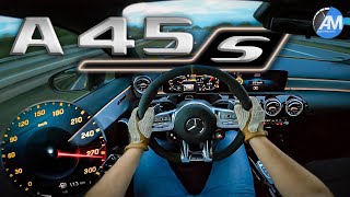 MercedesAMG A45s  0280 kmh acceleration🏁  by Automann [upl. by Imorej]