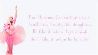 High School  Nicki Minaj Lyrics HD Nicki only [upl. by Nica293]