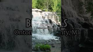 Bond Falls  Ontonagon County MI [upl. by Knudson444]