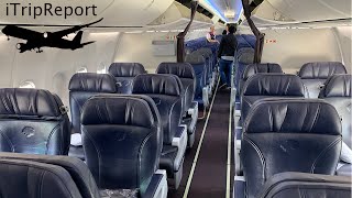 New Interior Aeromexico 737 800 Clase Premier First Class Trip Report [upl. by Ennailuj]