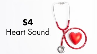 S4 Heart Sound  MEDZCOOL [upl. by Ahsilra463]