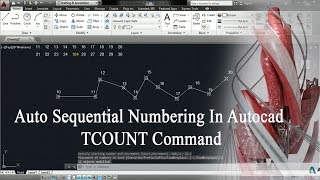 How to Create Auto Numbering in AutoCAD [upl. by Rhodia7]