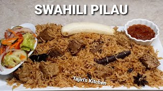 Pilau Yakizamani  Mombasa Pilau How to Make Amazing Kenya Swahili Pilau Tajiris Kitchen [upl. by Caiaphas365]