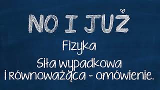 Siła wypadkowa i równoważąca omówienie  dużo przykładów [upl. by Ttnerb]