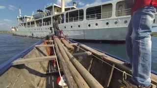 Boarding the MV Liemba on Lake Tanganyika Tanzania [upl. by Ierna]