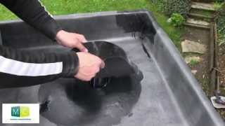 Étanchéité membrane EPDM toiture plate partie 22 [upl. by Hoeve]