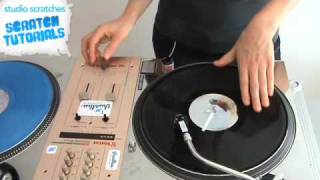 Chirp Scratch DJ Tutorial  How To Scratch [upl. by Isdnyl]