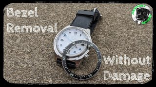 How to Easily Remove a Watch Bezel [upl. by Siduhey]