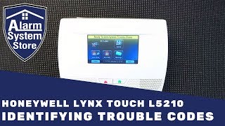 How To Clear Trouble Conditions On Honeywell Lynx L5210  AlarmSystemStore [upl. by Milla147]