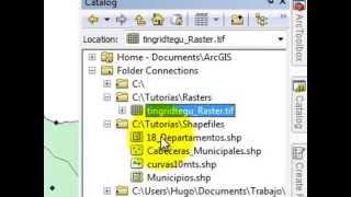 ArcGIS 01 Cargar Datos [upl. by Seiuqram]