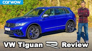 Volkswagen Tiguan R review  more fun than an SUV should be [upl. by Anayek857]