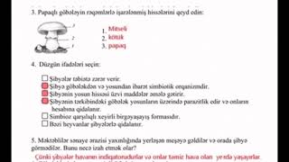 7 ci sinif Biologiya KSQ 4 cavablar [upl. by Pamela]