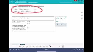 ALEKS Identifying the intermediates in a reaction mechanism [upl. by Hearsh]