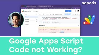 Google Apps Script Code not Working Heres what to do 👈 [upl. by Flanders]