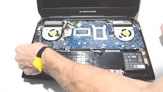 How to Disassemble Alienware 17 R3 i7 6700HQ Laptop or Sell it [upl. by Hueston]