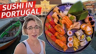 What Does Sushi Taste Like in Aveiro Portugal — Travel Eat Repeat [upl. by Manus456]