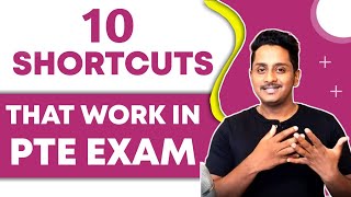 10 SHORTCUTS that work in PTE EXAM tips and tricks [upl. by Barboza]