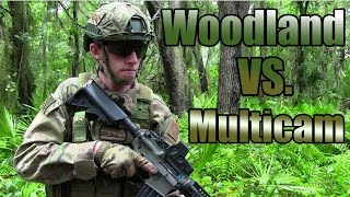 Camo Vs Camo  Woodland Vs Multicam [upl. by Wilda]