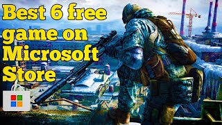 🔥Top 6 Free realistic game on Microsoft Store [upl. by Rovert]