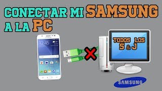 Mi Samsung Galaxy no conecta USB en la PC S9 S8 S7 J8 J7solucionado [upl. by Dhaf]