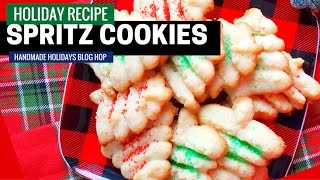 Spritz Cookies Recipe [upl. by Julee]