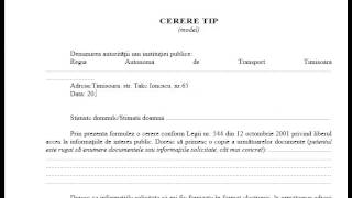 Tutorial completare cerere tip [upl. by Namhcan]