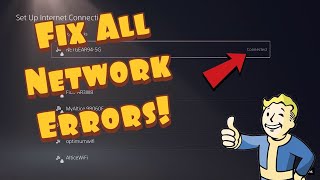 How To FixResolve All PS5 Network Errors 2021 Tutorial [upl. by Ahens159]