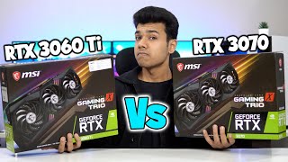 Budget GPU Battle 🔥 RTX 3060 Ti Vs RTX 3070 Gaming Comparison with Benchmarks [upl. by Rosemaria]