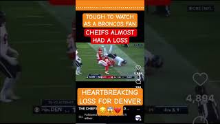 CHIEFS GET LUCKY WITH BLOCKED FIELD GOAL [upl. by Ahsitil]