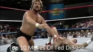 Top 10 Moves Of Ted DiBiase [upl. by Michaelina]