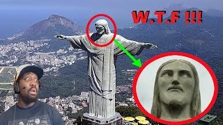 5 Mysterious Moving Statues Caught On Camera [upl. by Onirefez]