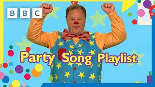 Mr Tumbles Party Song Playlist  Mr Tumble and Friends [upl. by Nahshon]