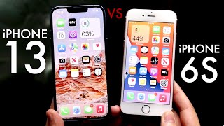 iPhone 13 Vs iPhone 6S Comparison Review [upl. by Ik22]