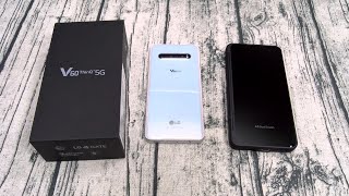 LG V60 ThinQ 5G  Unboxing and First Impressions [upl. by Lletnohs905]