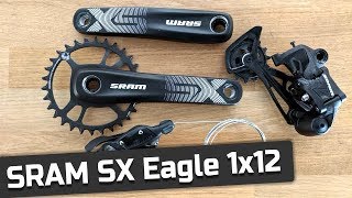 SRAM SX Eagle 12 Speed Drivetrain  Budget 1x12 [upl. by Anastassia]