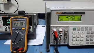 Fluke Multimeter calibration [upl. by Kaitlin]