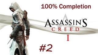 quotAssassins Creed 1quot HD walkthrough 100  Subtitles Memory Block 2 Traitor  Tamir Damascus [upl. by Aititil]